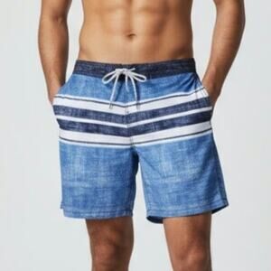 Goodfellow Medium Blue Summer Swim Shorts